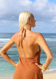 Jade dress in Cinnamon