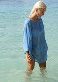 Camille mini dress - SUMMER BLUE GOLD